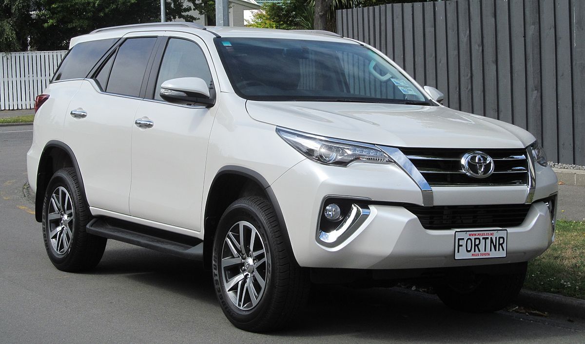 Toyota Fortuner Rent in Nepal